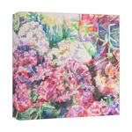 Watercolor Floral Canvas Print - 12x12