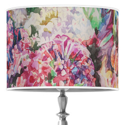 Watercolor Floral 16" Drum Lamp Shade - Poly-film
