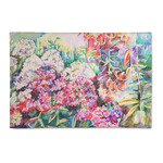 Watercolor Floral 2' x 3' Indoor Area Rug