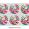 Watercolor Floral 3" Multipurpose Round Labels - Sheet