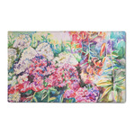 Watercolor Floral 3' x 5' Indoor Area Rug