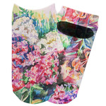 Watercolor Floral Adult Ankle Socks