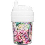 Watercolor Floral Baby Sippy Cup