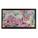 Watercolor Floral Bar Mat - Small