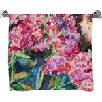 Watercolor Floral Bath Towel