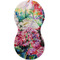 Watercolor Floral Burp Peanut Shaped Flat