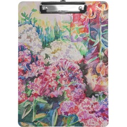 Watercolor Floral Clipboard (Letter Size)