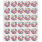 Watercolor Floral Drink Topper - XSmall - Set of 30