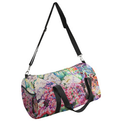 Watercolor Floral Duffel Bag - Large