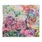 Watercolor Floral Duvet Cover - King - Front