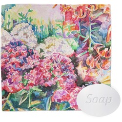 Watercolor Floral Washcloth