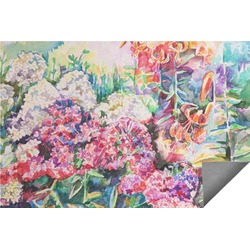 Watercolor Floral Indoor / Outdoor Rug