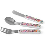 Watercolor Floral Kid's Flatware