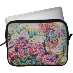 Watercolor Floral Laptop Sleeve / Case - 15"