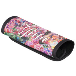 Watercolor Floral Luggage Handle Cover