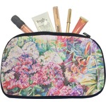 Watercolor Floral Makeup / Cosmetic Bag - Medium