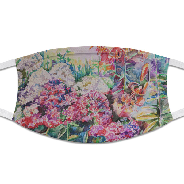 Custom Watercolor Floral Cloth Face Mask (T-Shirt Fabric)