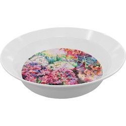 Watercolor Floral Melamine Bowl - 12 oz