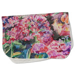 Watercolor Floral Burp Cloth - Fleece