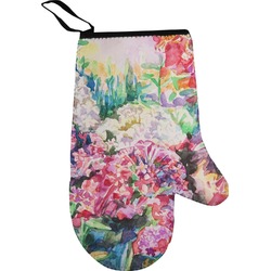 Watercolor Floral Right Oven Mitt
