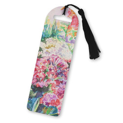 Watercolor Floral Plastic Bookmark