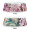 Watercolor Floral Plastic Pet Bowls - Medium - APPROVAL