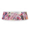 Watercolor Floral Plastic Pet Bowls - Small - FRONT