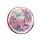 Watercolor Floral Printed Icing Circle - XSmall - On Cookie