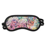 Watercolor Floral Sleeping Eye Mask - Small