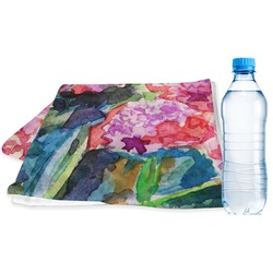 Watercolor Floral Sports & Fitness Towel