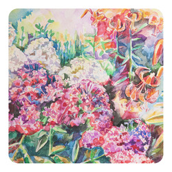 Watercolor Floral Square Decal - XLarge