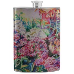 Watercolor Floral Stainless Steel Flask