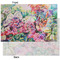 Watercolor Floral Tissue Paper - Heavyweight - XL - Front & Back