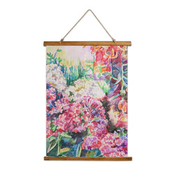 Watercolor Floral Wall Hanging Tapestry - Tall