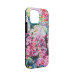 Watercolor Floral iPhone Case - Rubber Lined - iPhone 13 Mini