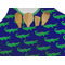 Alligators & Stripes Apron - Pocket Detail with Props