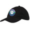 Alligators & Stripes Baseball Cap - Black (Personalized)
