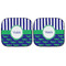 Alligators & Stripes Car Sun Shades - FRONT