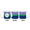 Alligators & Stripes Coffee Mug - 20 oz - White APPROVAL