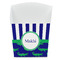 Alligators & Stripes French Fry Favor Box - Front View