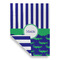 Alligators & Stripes Garden Flags - Large - Double Sided - FRONT FOLDED