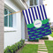 Alligators & Stripes House Flags - Single Sided - LIFESTYLE