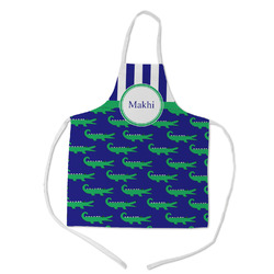 Alligators & Stripes Kid's Apron - Medium (Personalized)