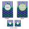 Alligators & Stripes Large Gift Bag - Approval