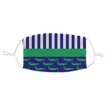 Alligators & Stripes Adult Cloth Face Mask - Standard