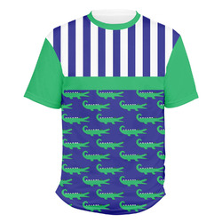Alligators & Stripes Men's Crew T-Shirt - Medium