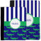 Alligators & Stripes Notebook Padfolio - MAIN