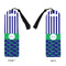 Alligators & Stripes Plastic Bookmarks - Approval