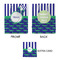 Alligators & Stripes Small Gift Bag - Approval