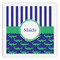 Alligators & Stripes Paper Dinner Napkins (Personalized)